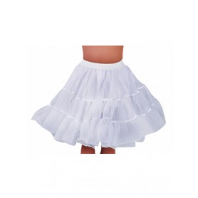 Petticoat knielengte - Wit
