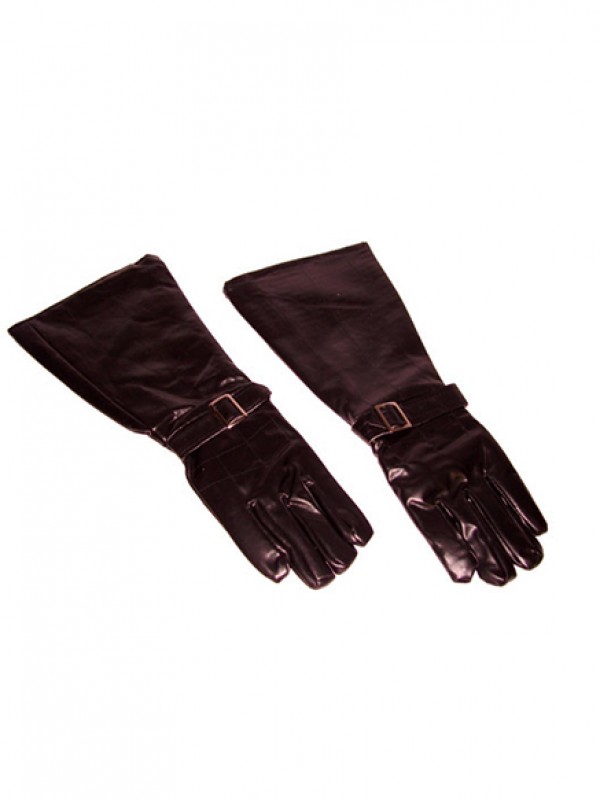 Afsnijden Ontaarden De waarheid vertellen Kunststof handschoenen - Zwart - Party Planet | de online feestwinkel