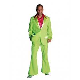 70’s kostuum fluor groen