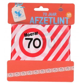 Afzetlint 70 jaar