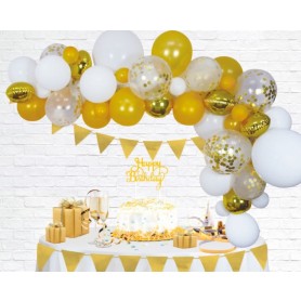 Ballonnen deco kit goud