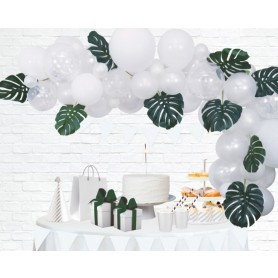 Ballonnen deco kit wit