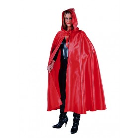 Cape met capuchon - Rood