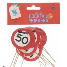 Cocktail prikkers 50 jaar