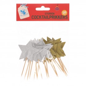 Cocktailprikkers sterretjes