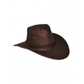 Cowboy hoed - bruin