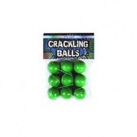 Crackling balls