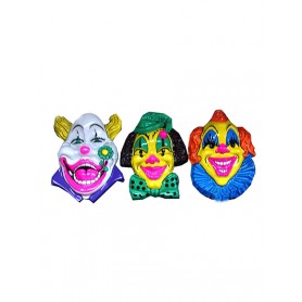 decoratie bord clown pvc