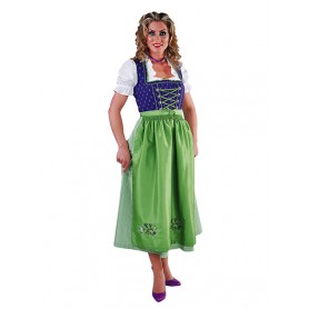 Dirndl lux lang - paars