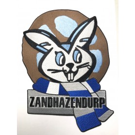 Embleem Zandhazendurp Wiel