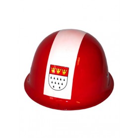 Helm Keulen rood met wit