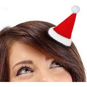 Kerstmuts Haarclip