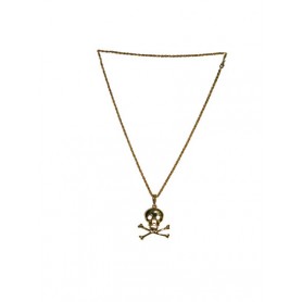 Ketting met doodshoofd.