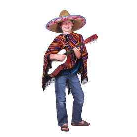 Mexicaanse poncho kinderen