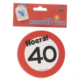 Onderzetters 40 jaar