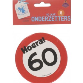 Onderzetters 60 jaar