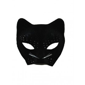 Oogmasker zwart/wit