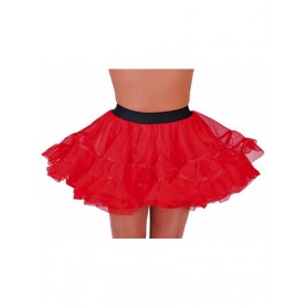 Petticoat kort - Rood