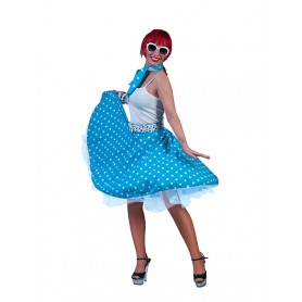 Rock 'N Roll rok - Blauw