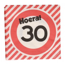  Servetten 30 jaar