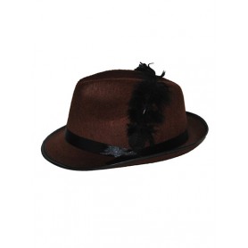 Tiroler hoed - bruin