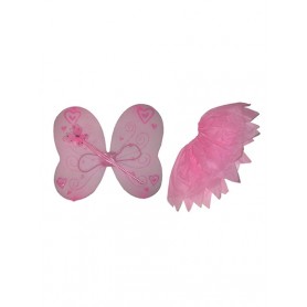 Vleugels set roze