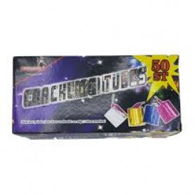 Vuurwerk Crackling Tubes 50 st